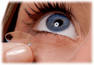 Engelska länkar om kontaktlinser och närsynt